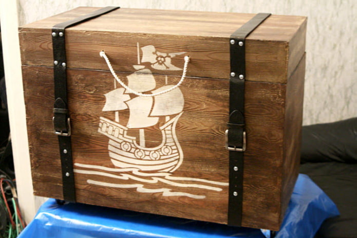 baú pirata