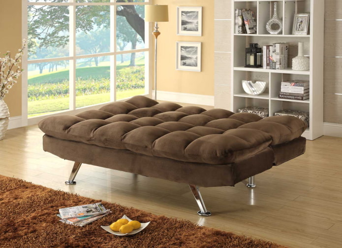 Sofá-cama Eurobook no interior