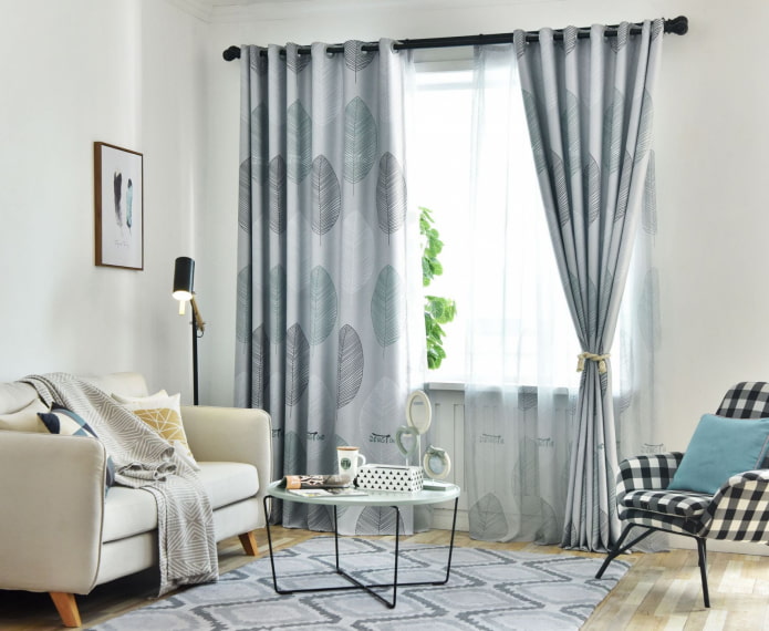cortinas no interior