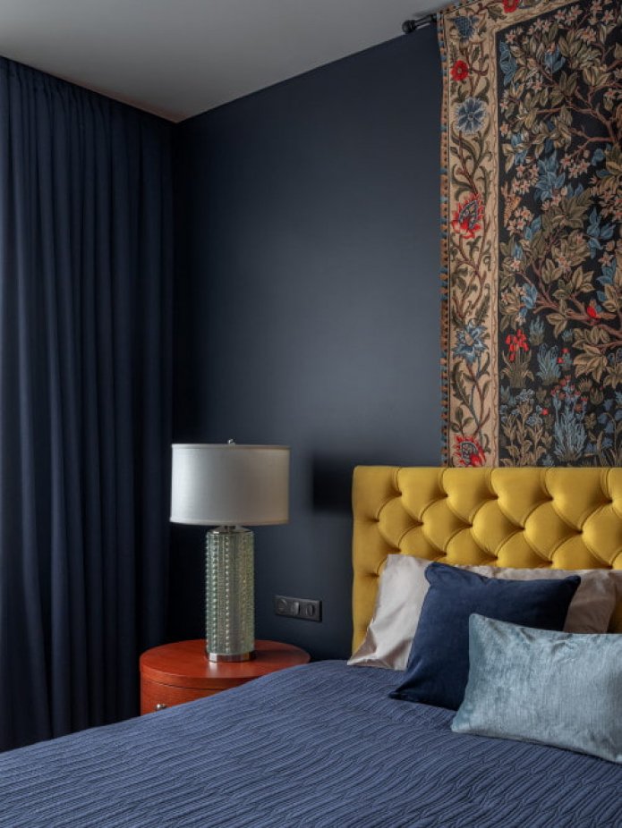 decoração de quarto brilhante