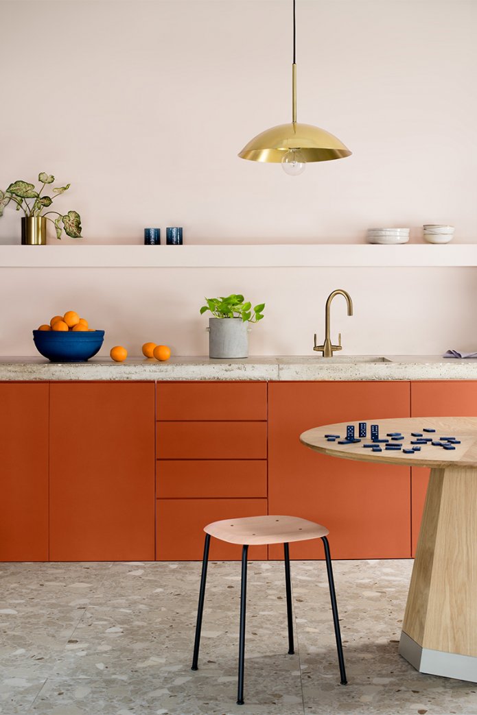 cozinha de terracota
