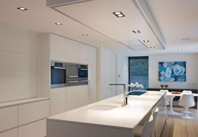 iluminação spot em design de interiores