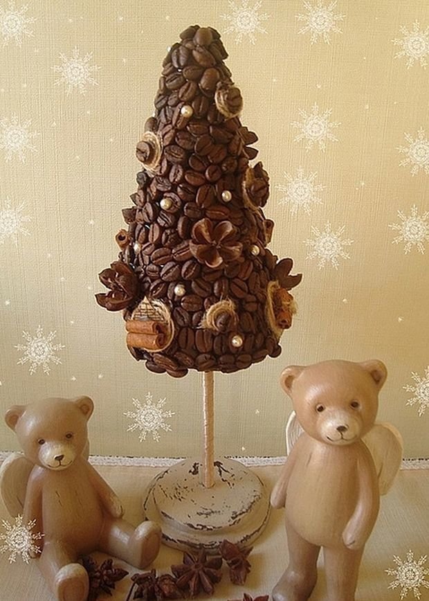 Em forma de árvore de Natal