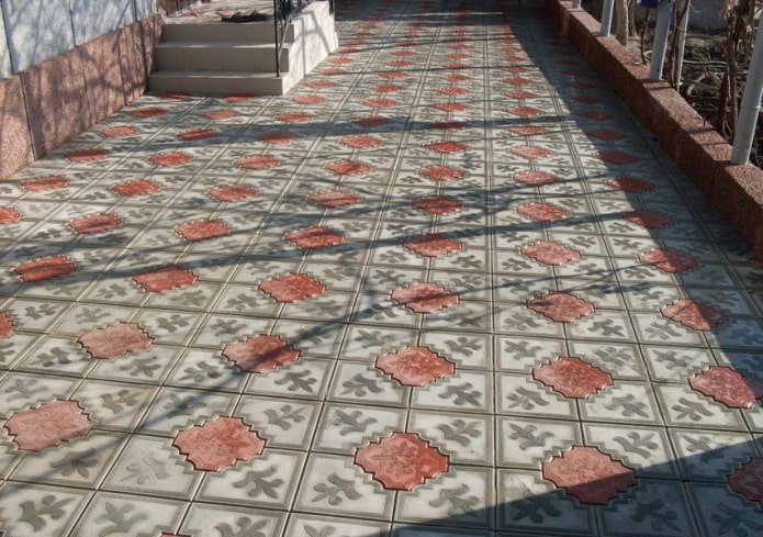 design de ladrilhos de rua para calçada