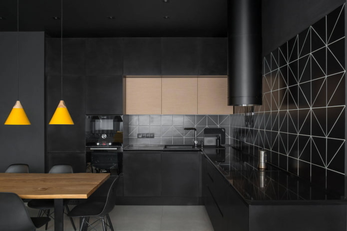 Interior preto