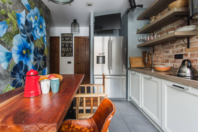 Cozinha estilo loft
