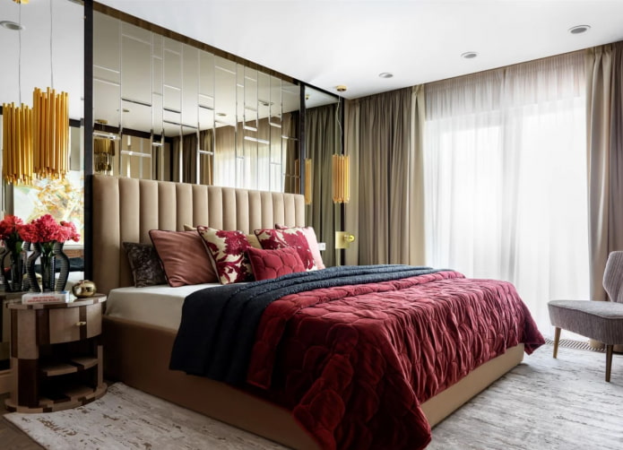 quarto em estilo moderno