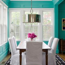 Cor Tiffany no interior: um tom elegante de turquesa em sua casa-1