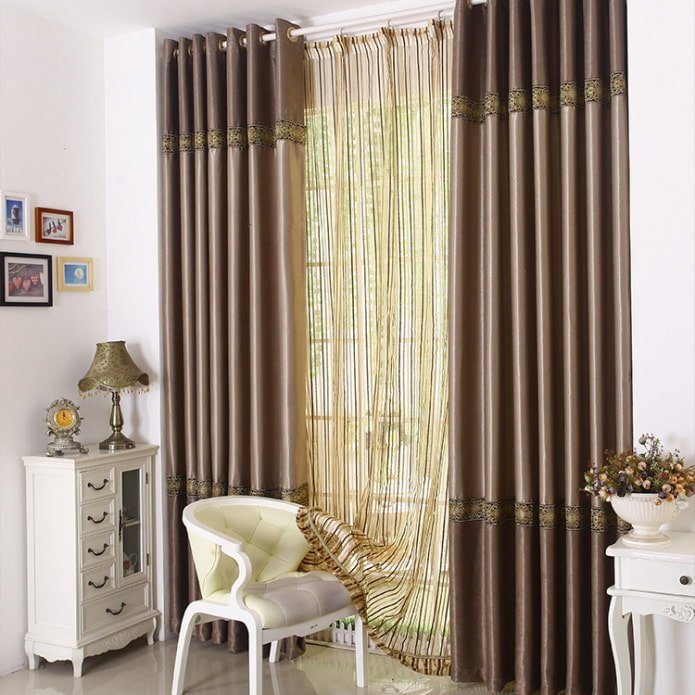 tule e cortinas