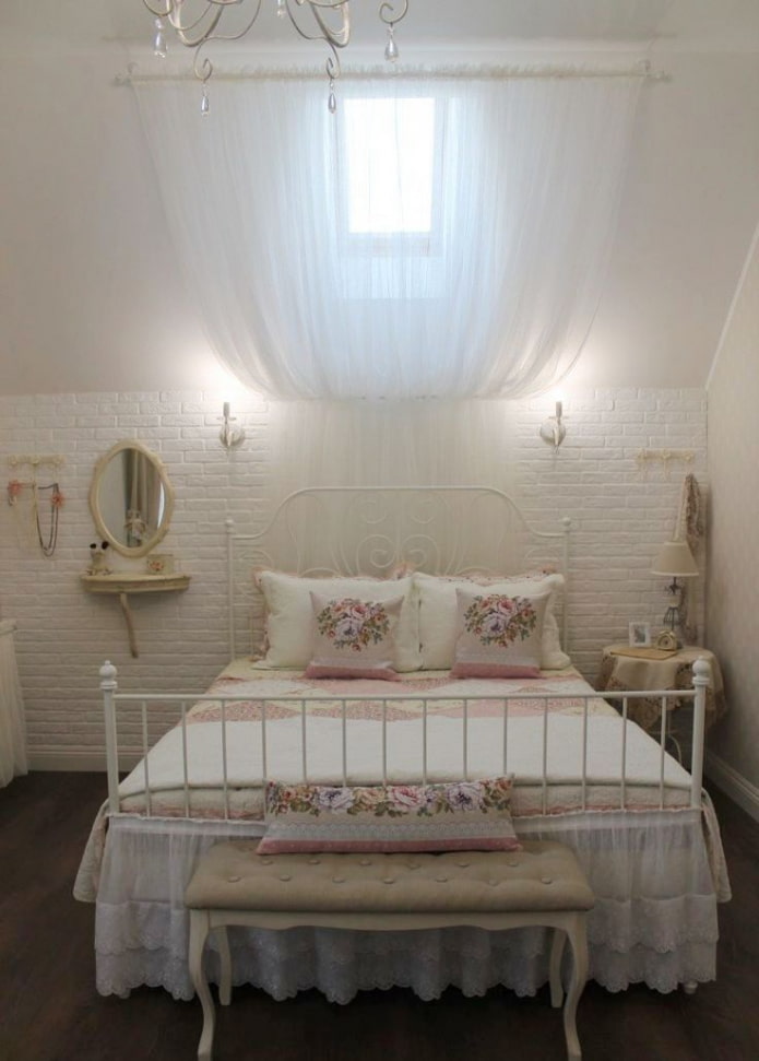 cortinas de tule no estilo provençal