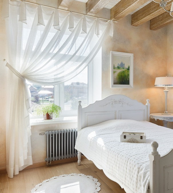 cortinas de tule no estilo provençal