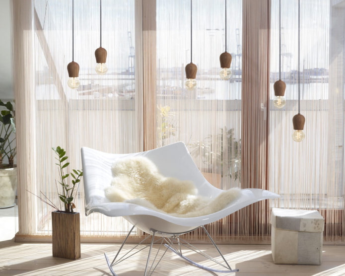 cortinas de fio