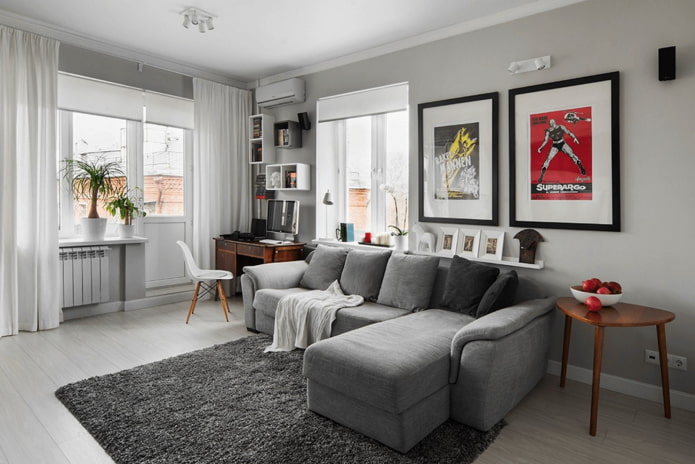 apartamento de esquina dentro