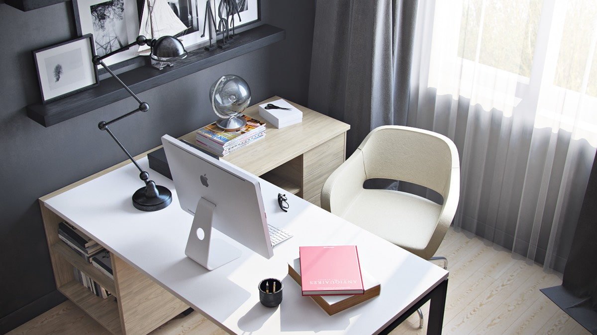 mesa no escritório