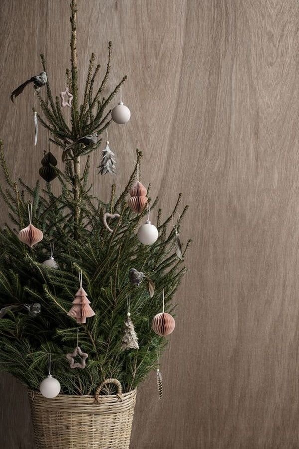 Árvore de Natal minimalista