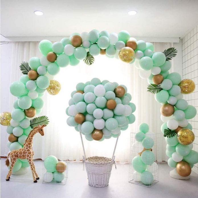Decoração de balões