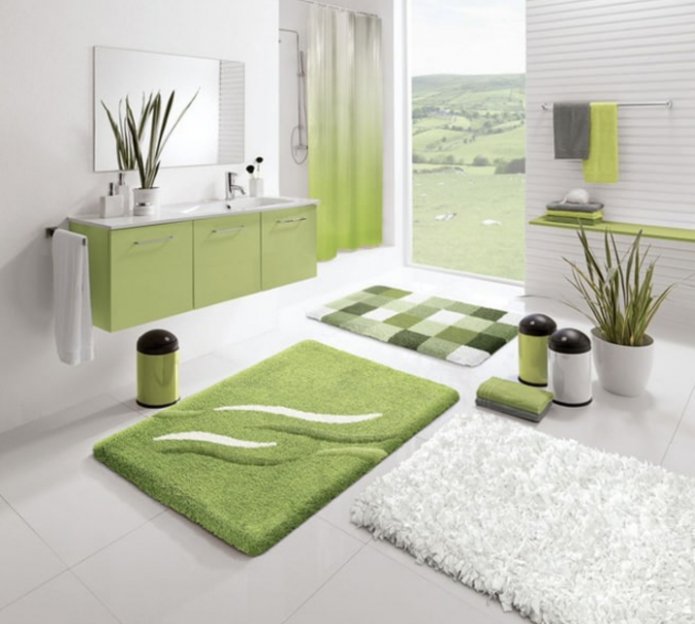 tapete verde