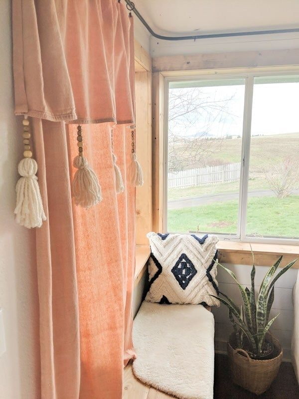 Borlas em cortinas