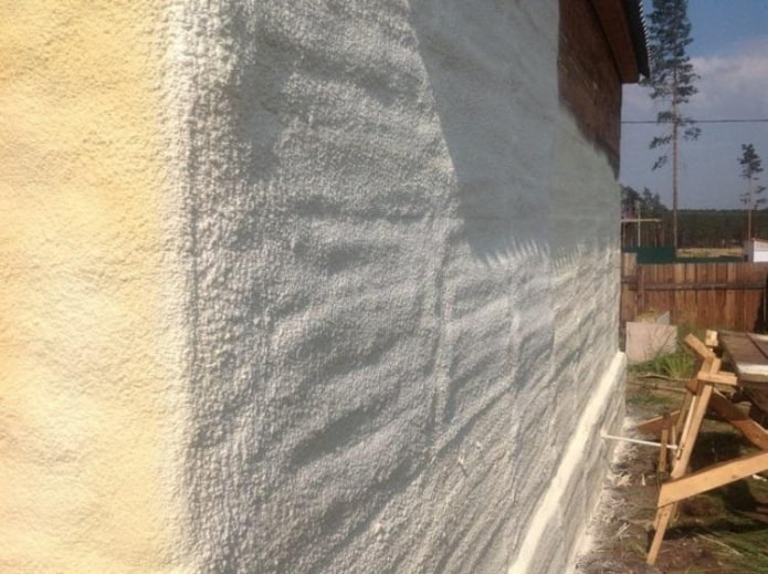 Isolamento térmico com espuma de poliuretano