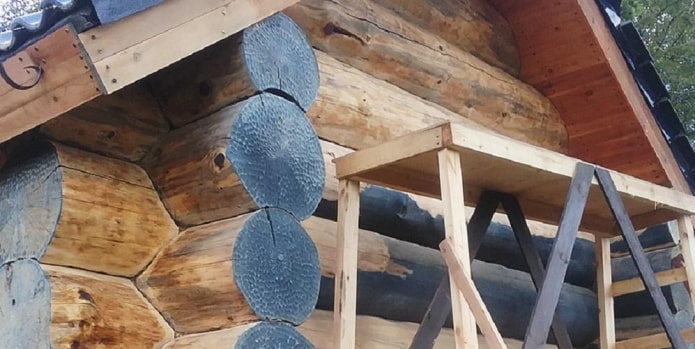 Limpeza da superfície de madeira