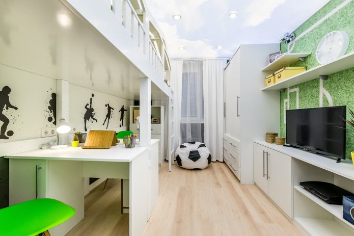 quarto infantil alongado