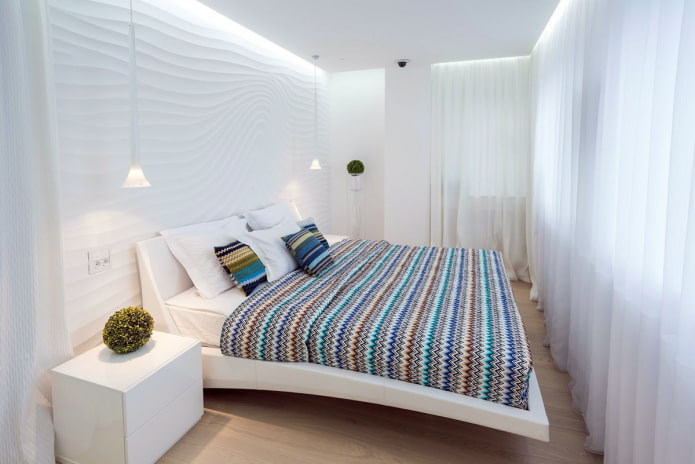 design de quarto infantil em tons de branco