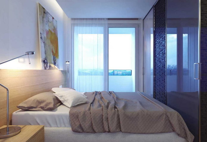 design de interiores de quarto estreito