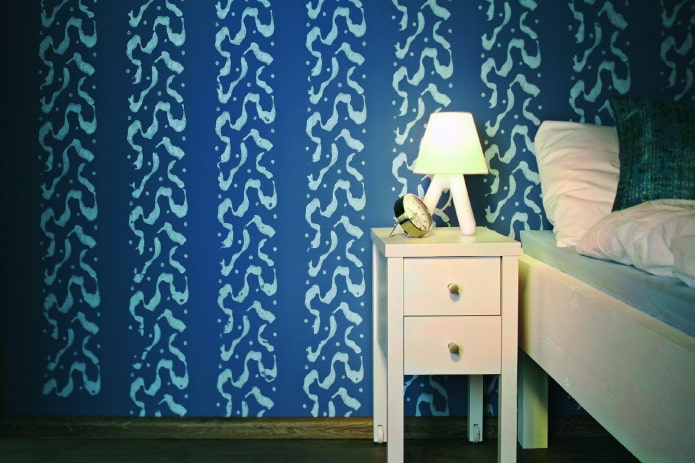 Decoração com rolo