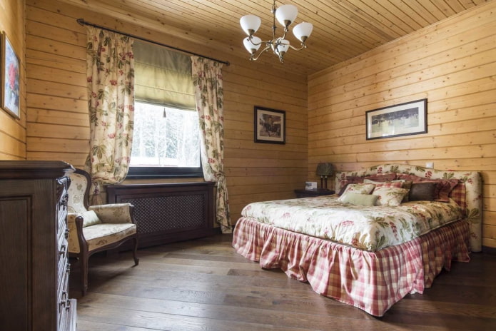 quarto em estilo campestre