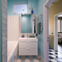 Como decorar lindamente o interior de um banheiro de 2 cômodos?-0