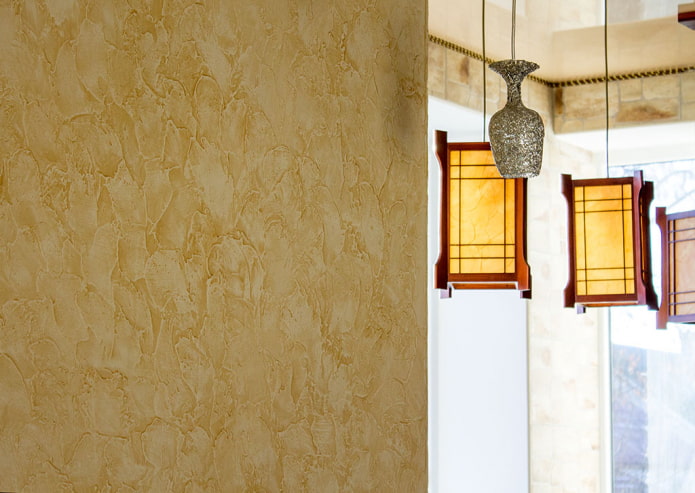 Gesso decorativo veneziano cera de Marselha