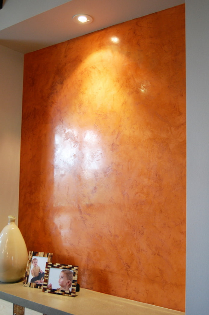 gesso decorativo veneziano brilhante