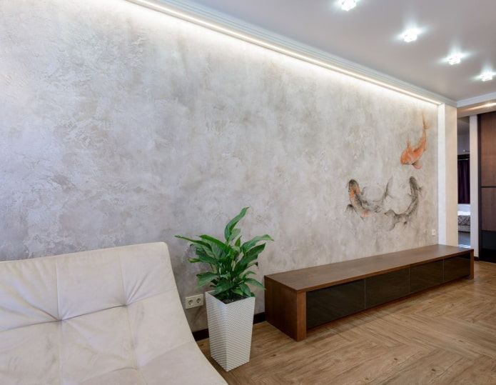 Gesso decorativo veneziano branco