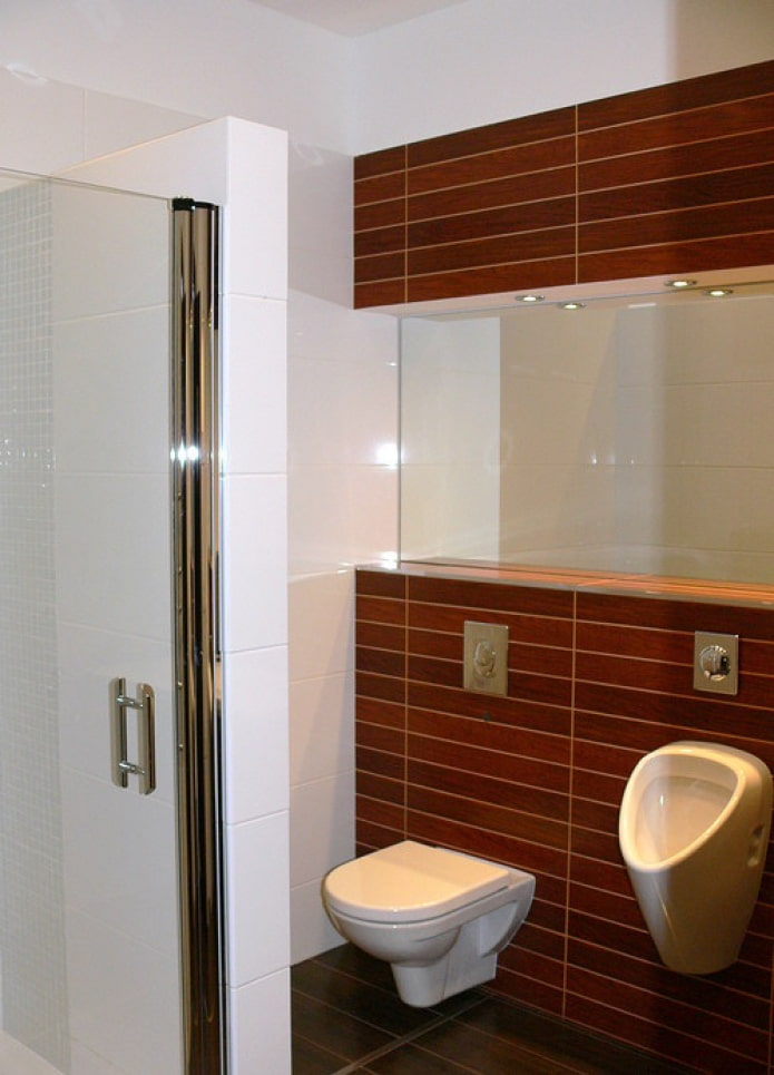 azulejos wengué no vaso sanitário