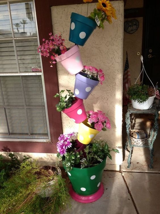 Opção variante de canteiro de flores
