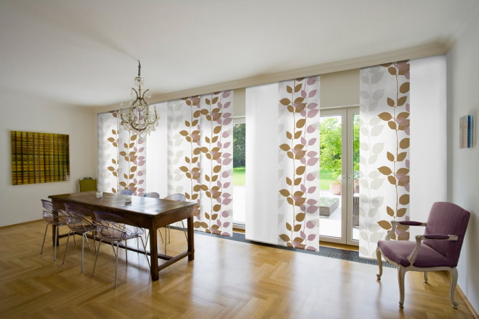 Cortinas de painel