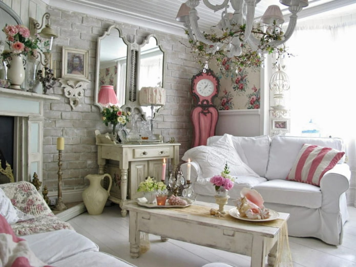decoração de sala vintage