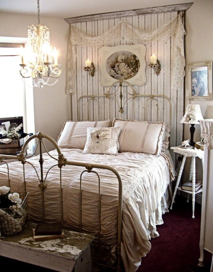 cama vintage de ferro forjado