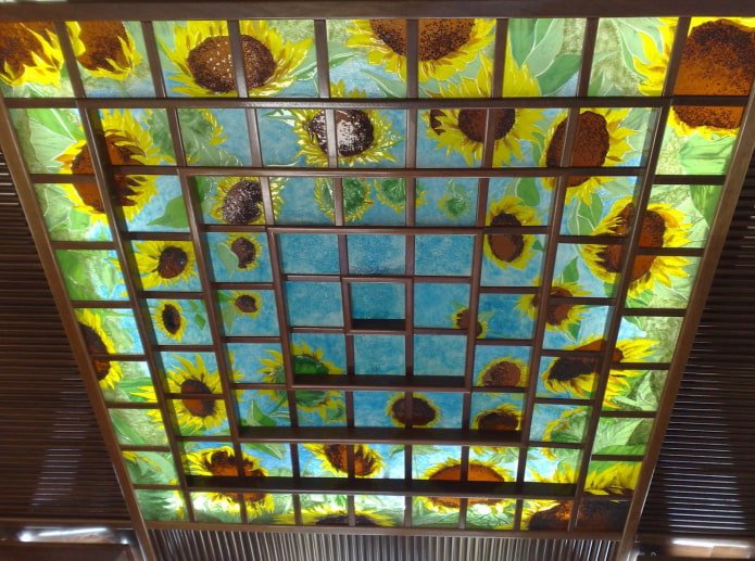 construção de vitral fusing