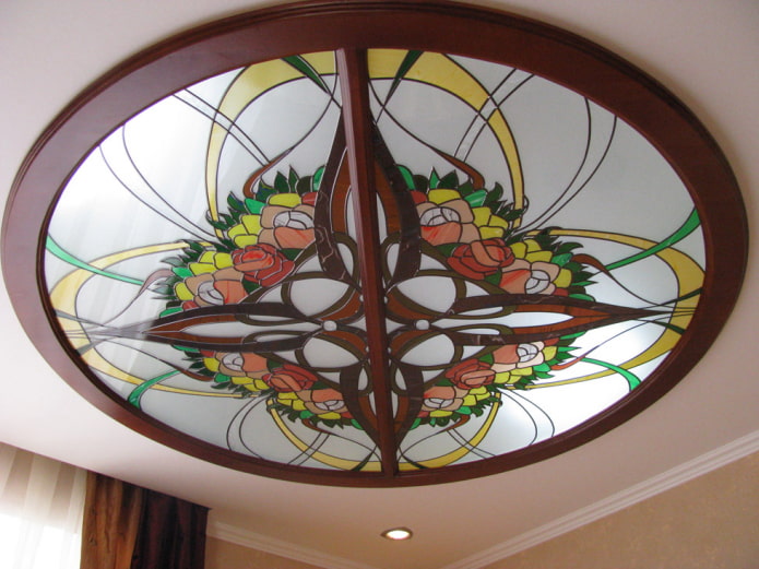 design clássico de vitral