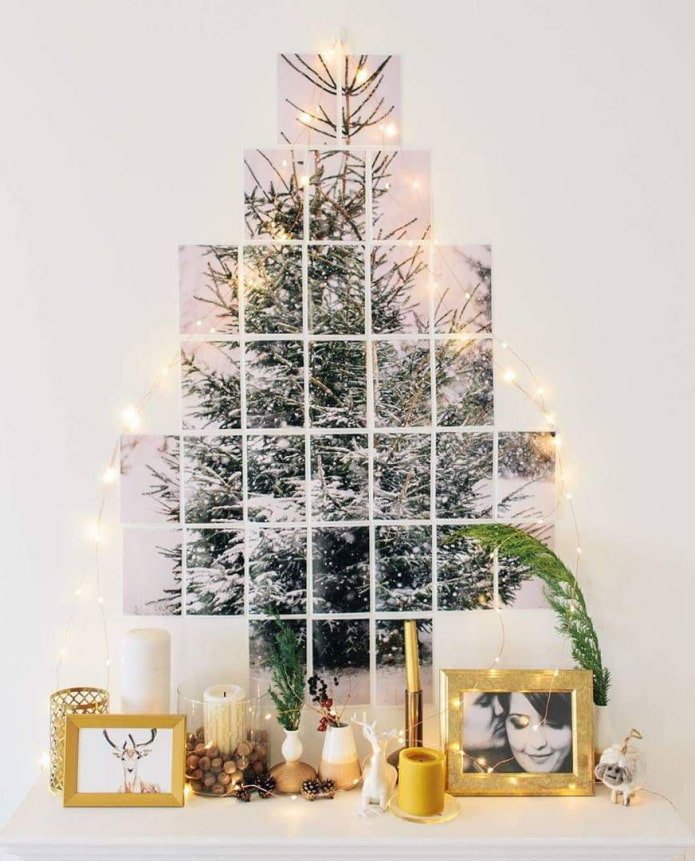 Árvore de Natal impressa