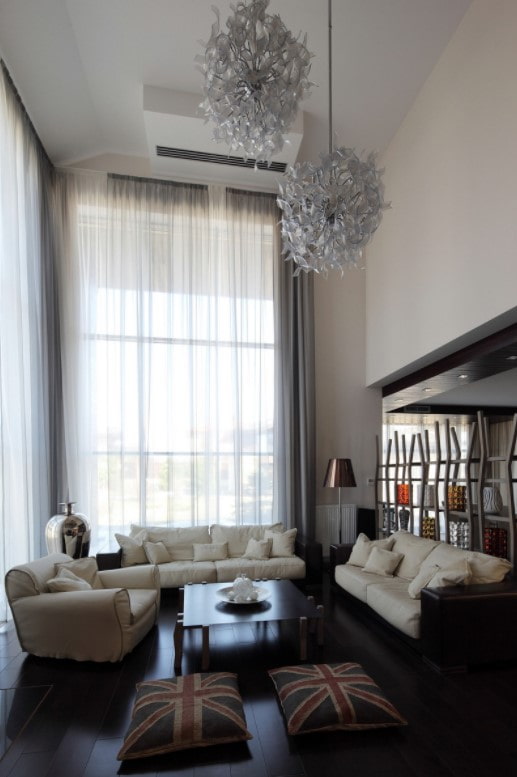 cortinas para o teto da casa