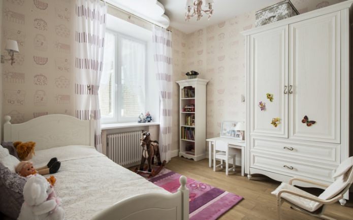 Papel de parede para quarto de menina