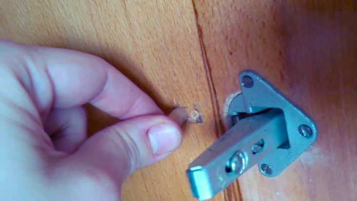 instalando um pino