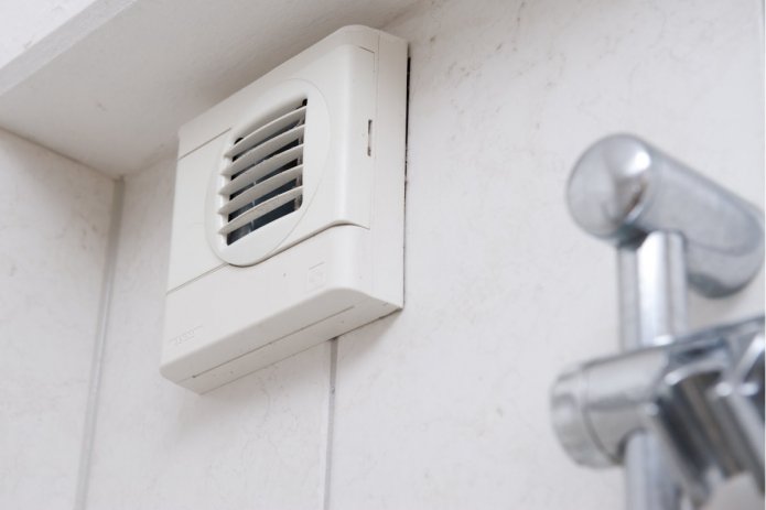 ventilação no banheiro