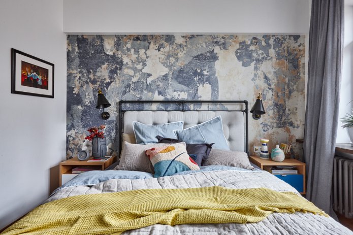 Almofadas decorativas na cama