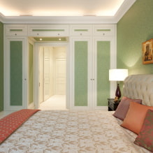 Quarto verde: tons, combinações, escolha de acabamentos, móveis, cortinas, iluminação-6