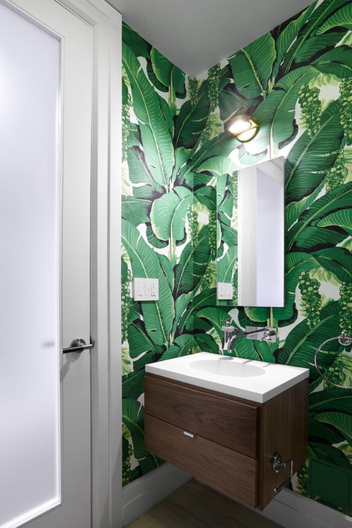 Papel de parede 3D verde