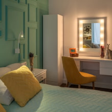 Espelho no quarto - uma seleção de fotos no interior e recomendações para o posicionamento correto-2