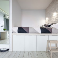 Espelho no quarto - uma seleção de fotos no interior e recomendações para o posicionamento correto - 3